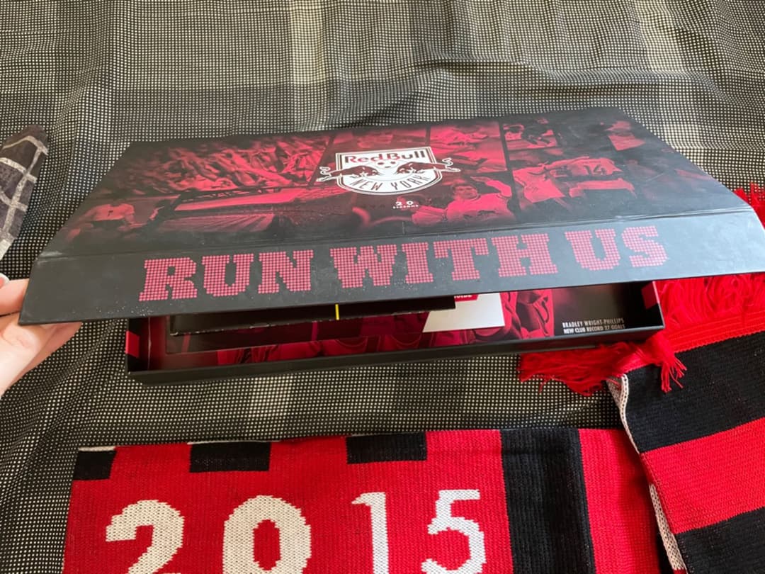 【非売品】NEW YORK RedBulls プレミアムマフラー