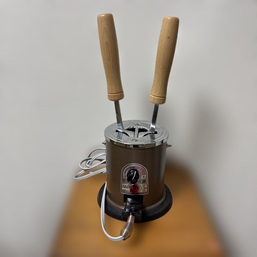 みや【新品未使用】タキイ和裁電化鏝 ランプ付 和裁コテ タキイ製 鏝２本付