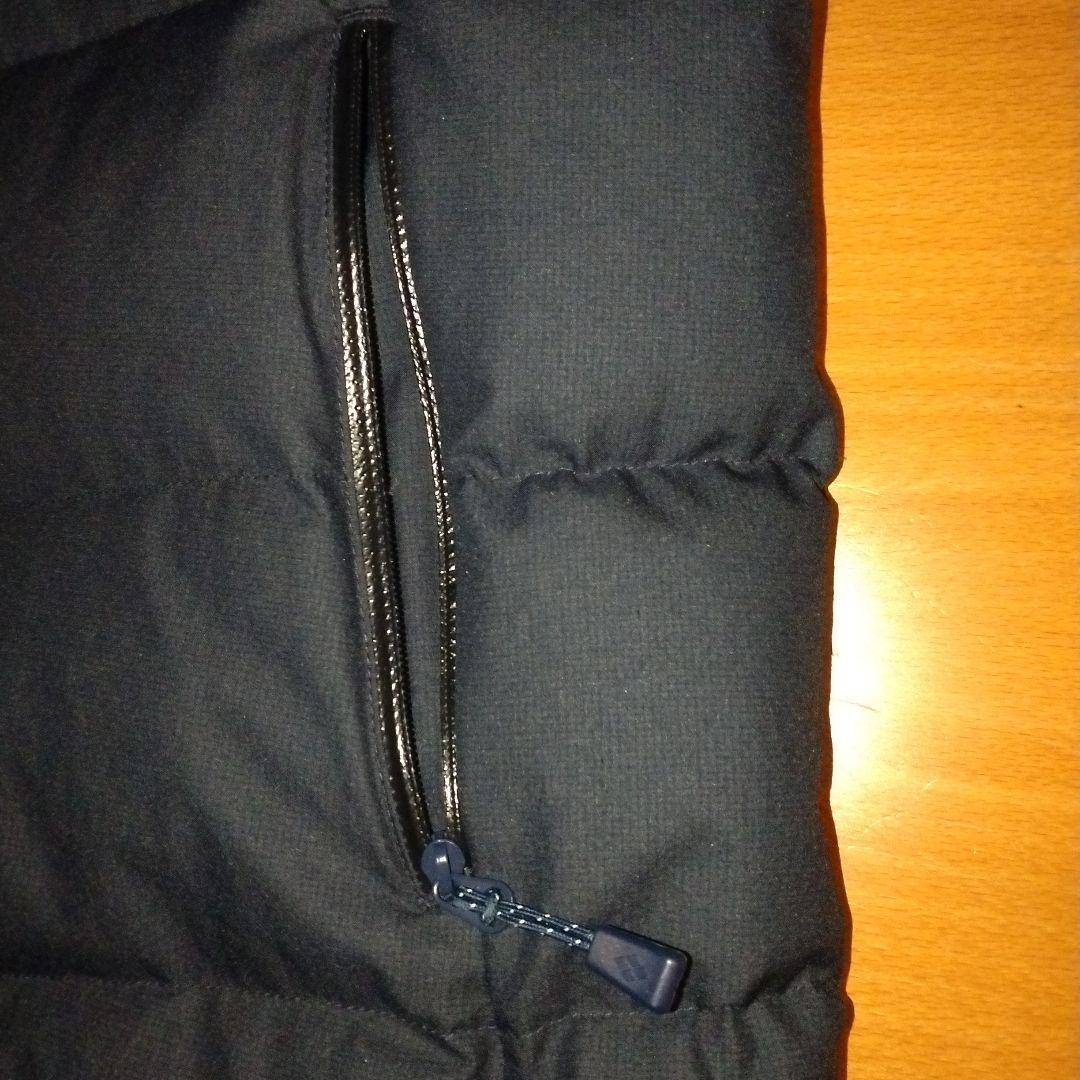 モンベル　パーマフロストライトダウンパーカー　ゴアテックス　M　紺　美品