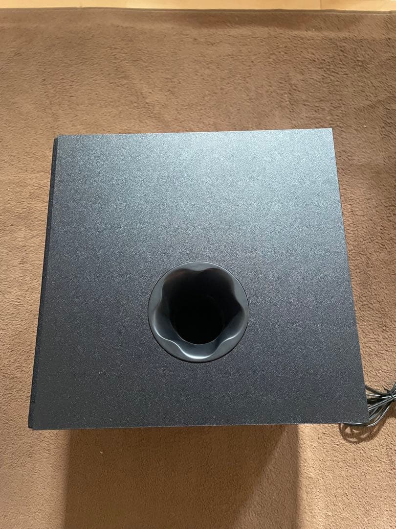 Yamaha サブウーファー 黒 角型　NS-SW050