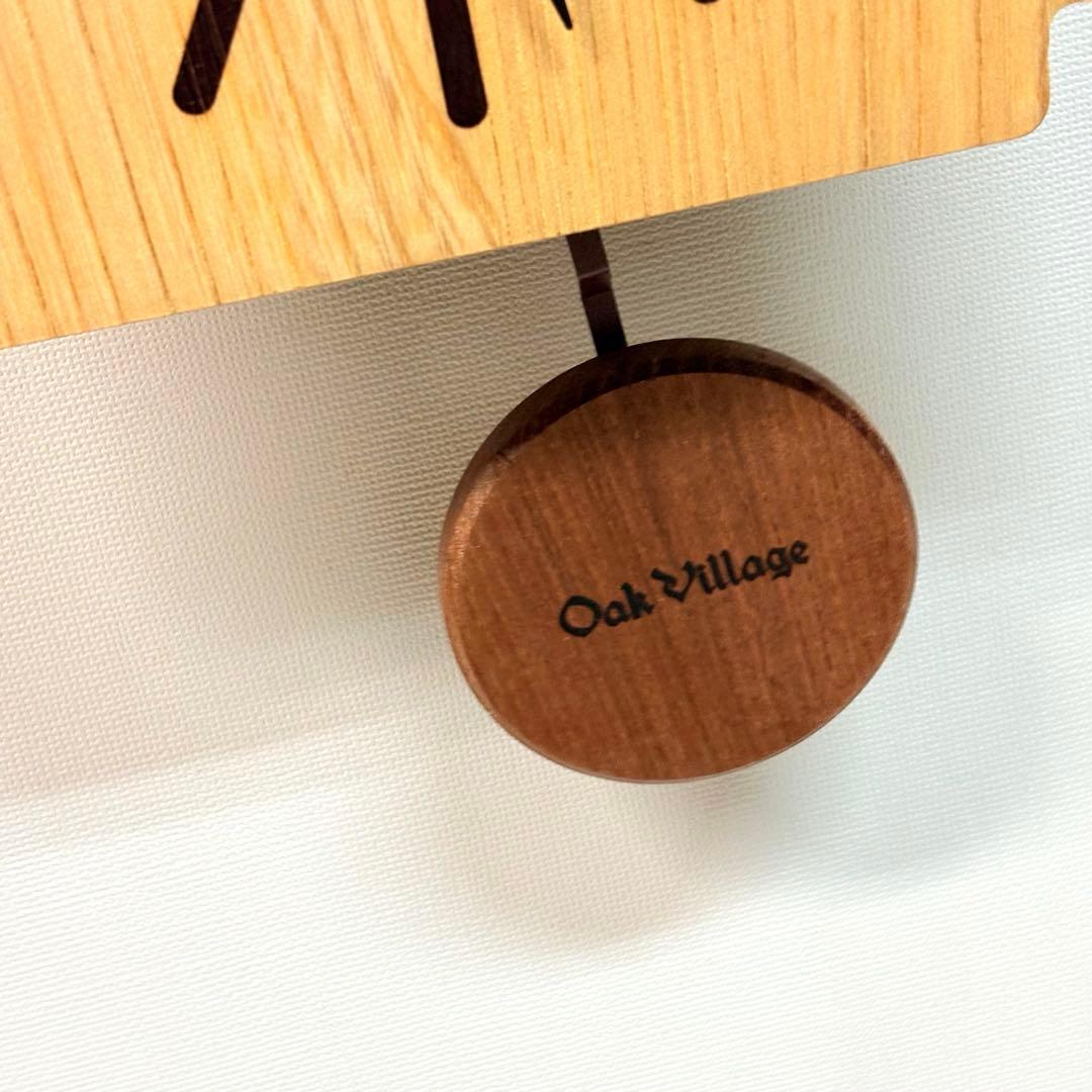 オークビレッジ カッコークロック Oak Village 壁掛け時計