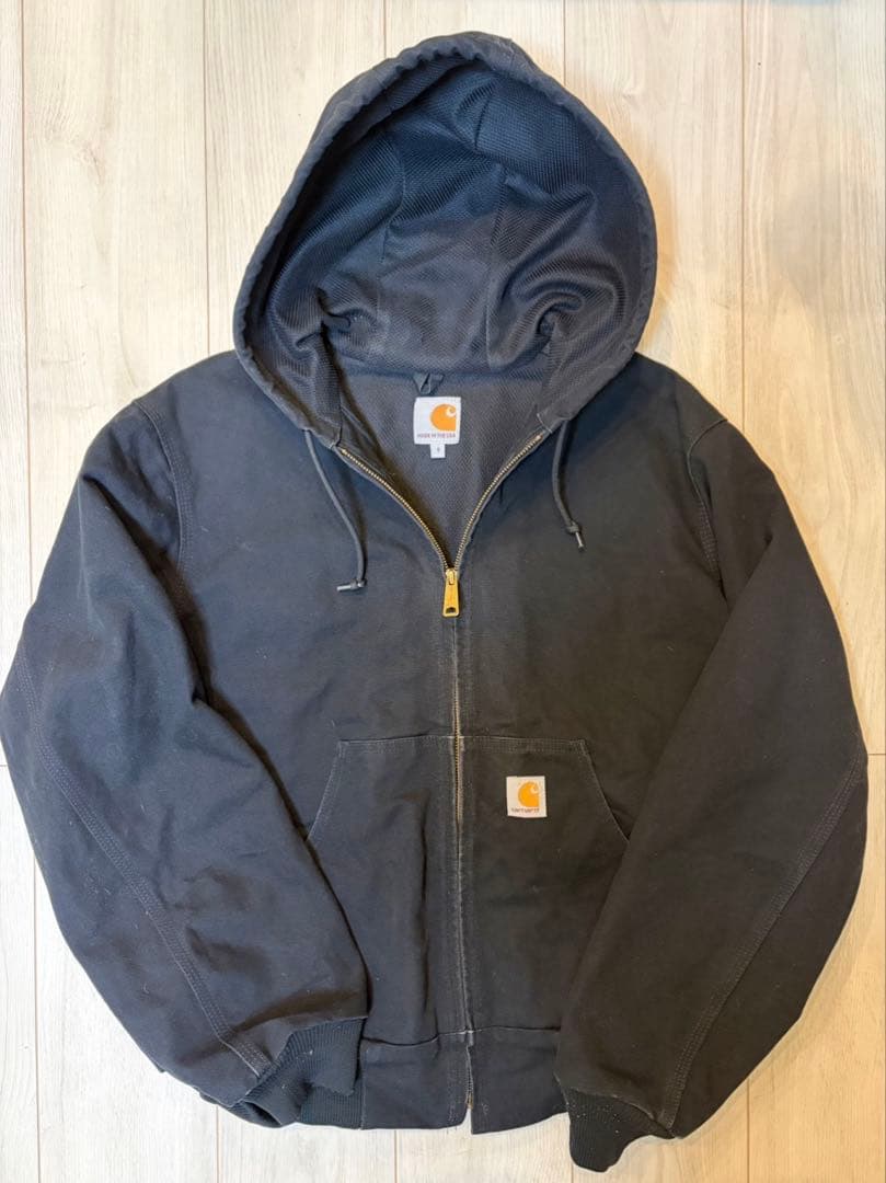 Carhartt カーハート　ロゴタグ アクティブジャケット ブラック