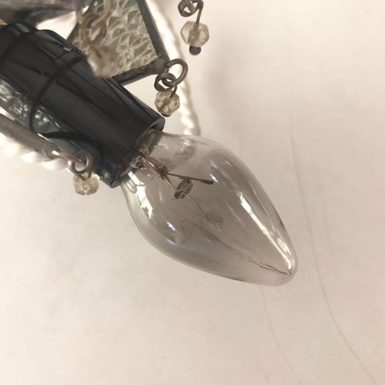 ヴィンテージパーツ ステンドグラス 照明 ライト ミニ