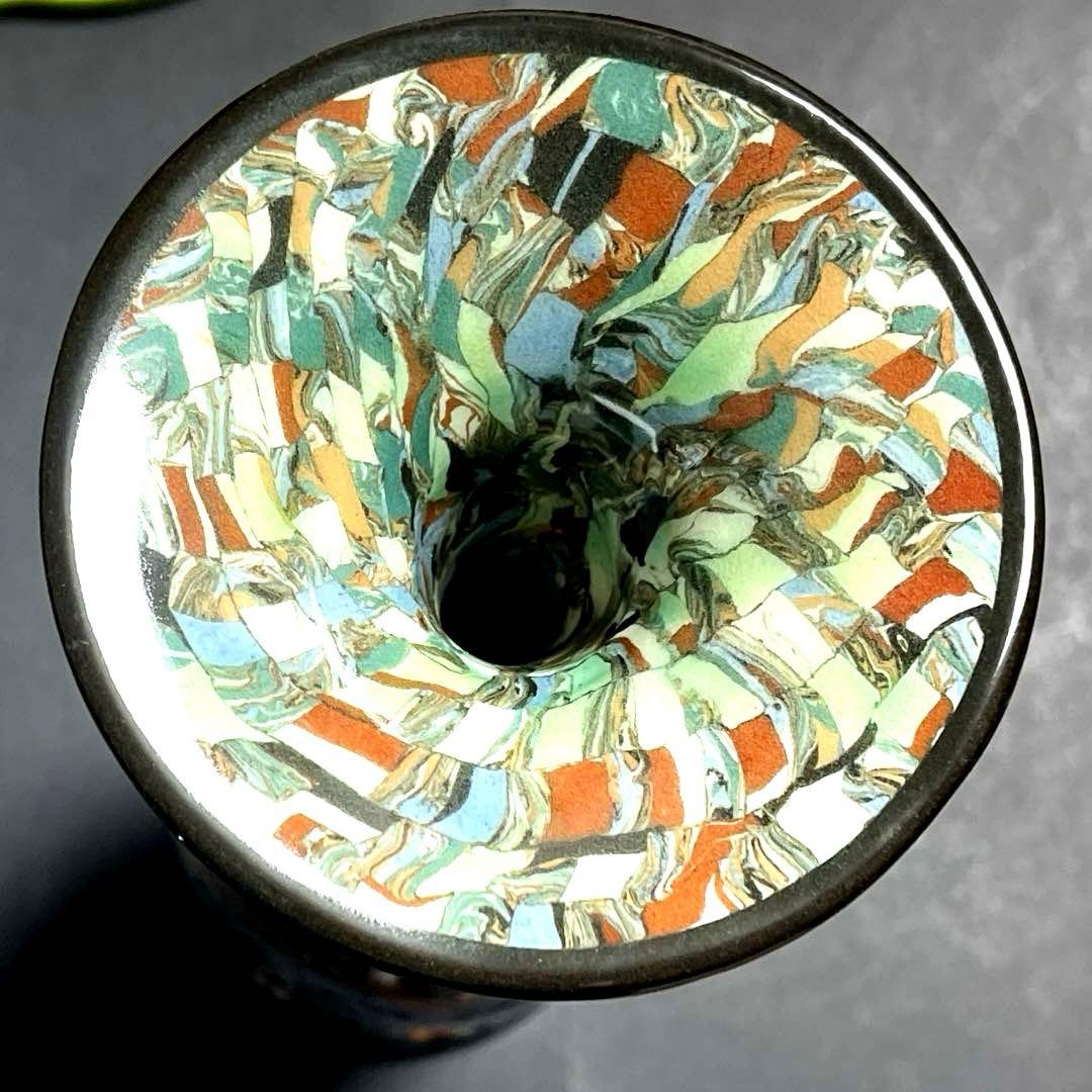 【希少品】vallauris フランス　JEAN GERBINOヴィンテージ花瓶