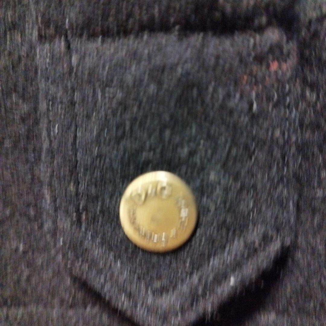 D&G DOLCE&GABBANAファー襟 黒ジャケット ボタン付き