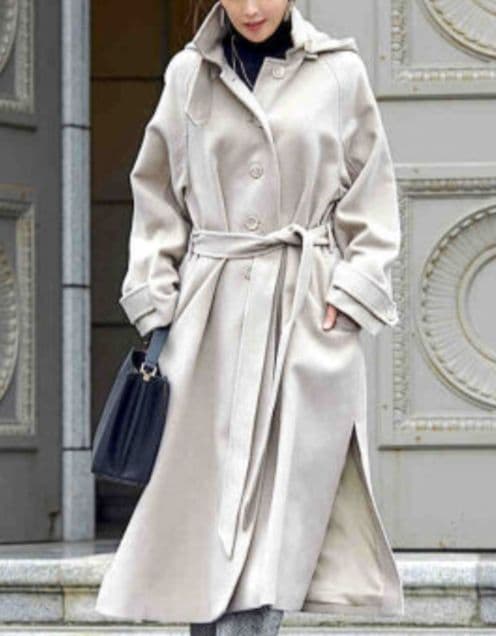 新品タグ付きRUIRUE BOUTIQUE　ビックシルエットコンフォタブルコート