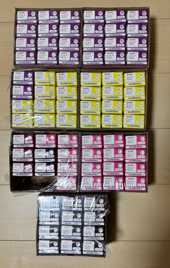 明治　メイバランスMini 82本セット　メイバランスミニ