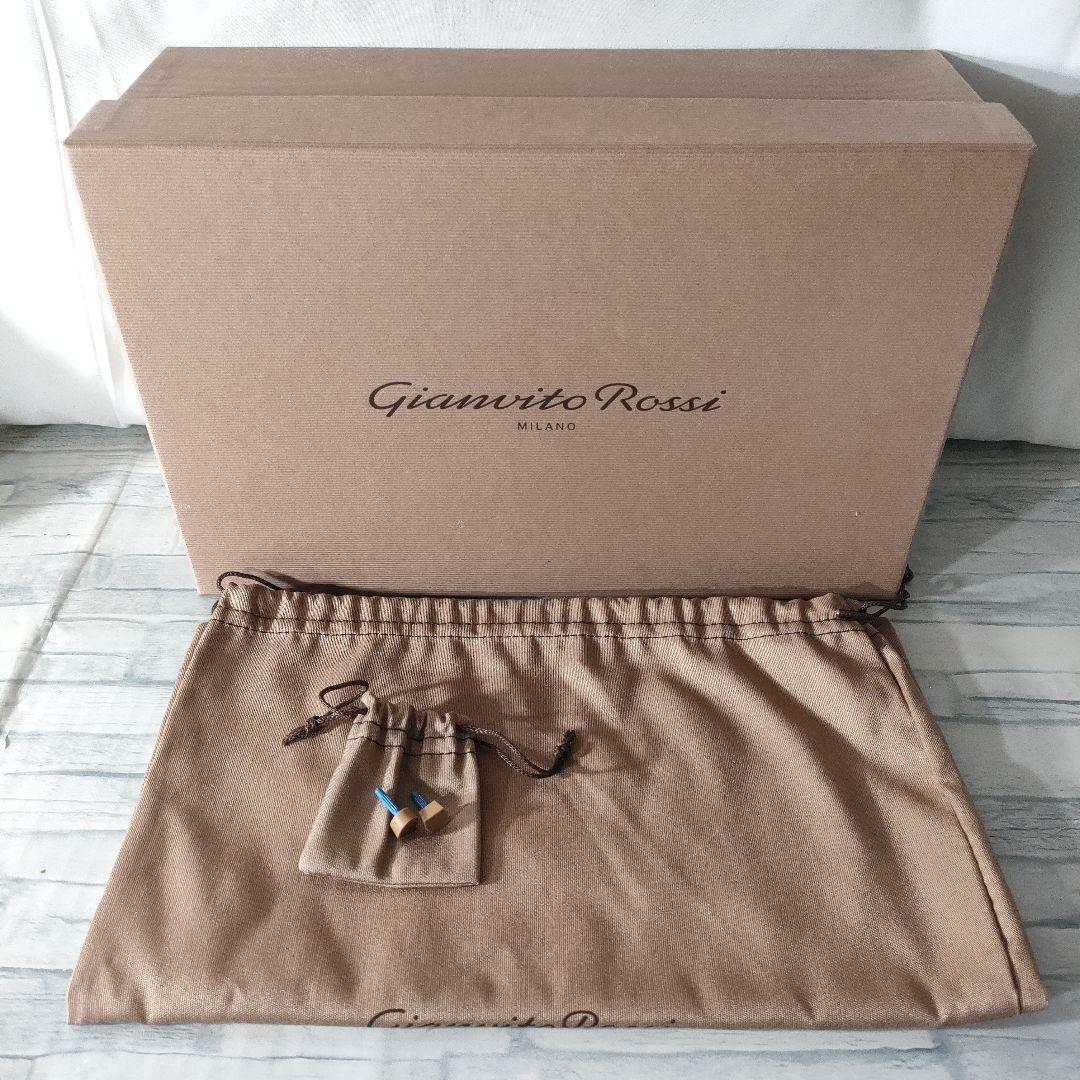 未使用品✨ジャンヴィトロッシ　レザーパンプス　ポインテッドトゥ　白　41