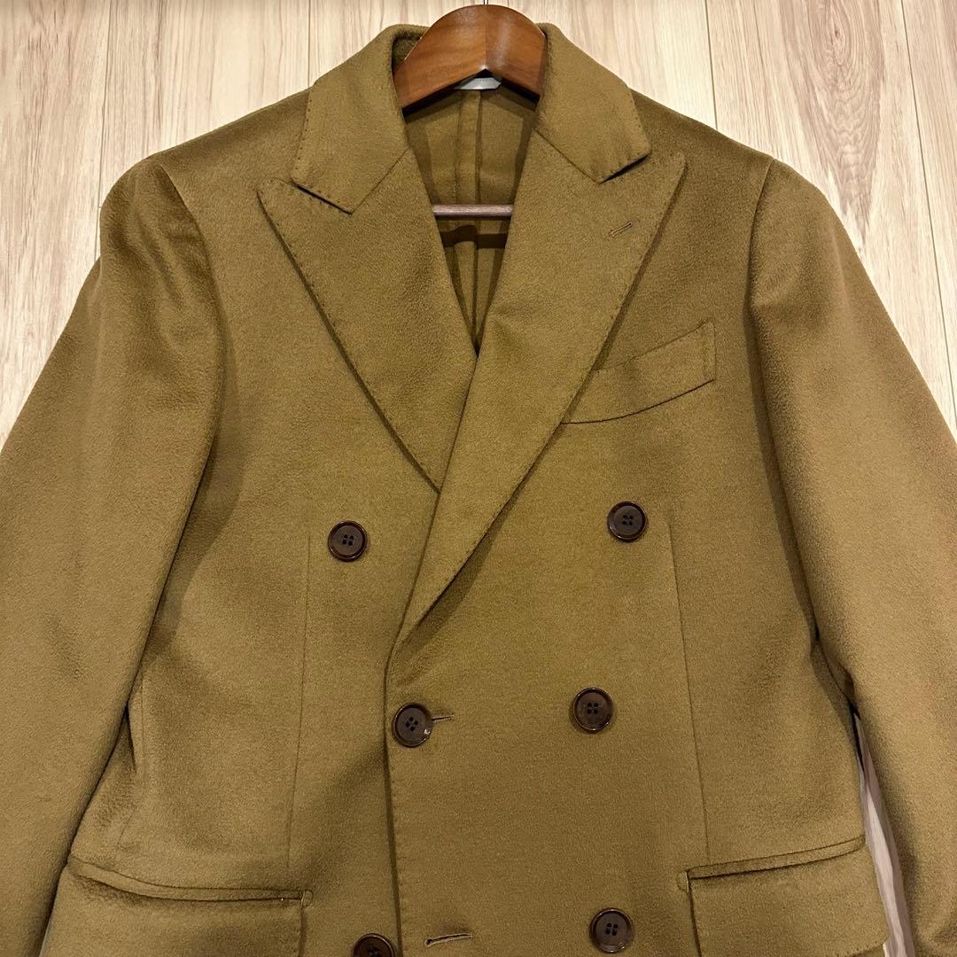 最高級カシミヤ RING JACKET×guji ポロコート リングヂャケット