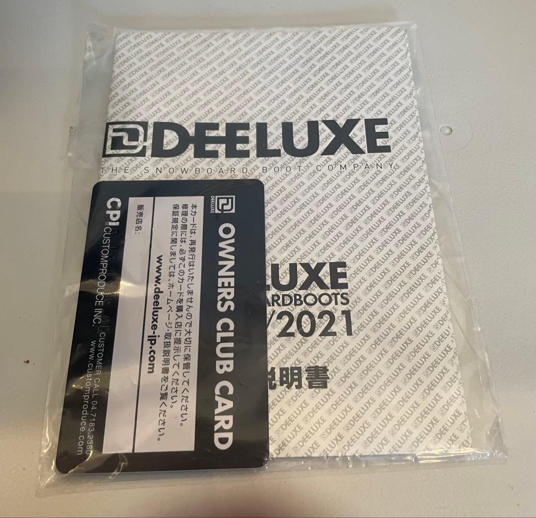 DEELUXE EMPIRE 27.5 スノーボード　ブーツ　短時間使用のみ