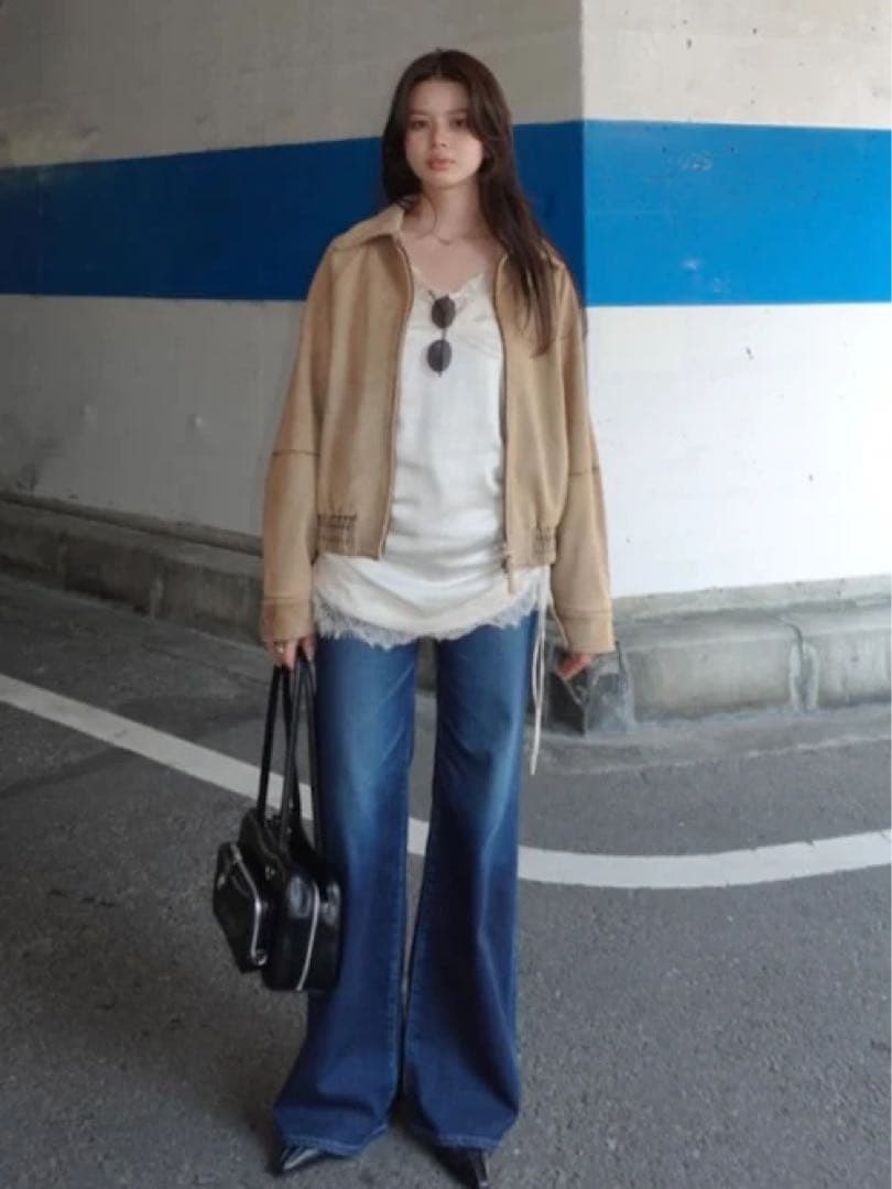 パンツ MOUSSY ADVANCED LONG LEG FLARE 24inch