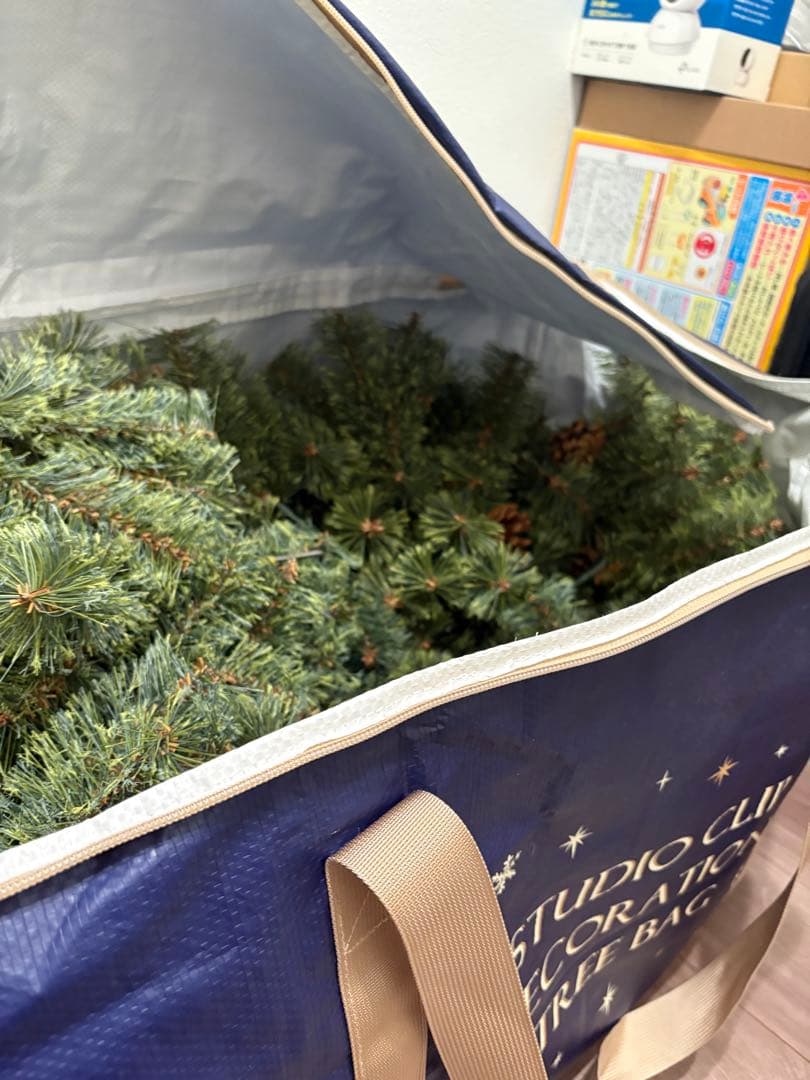 studio CLIP クリスマスツリー180cm と収納袋付き