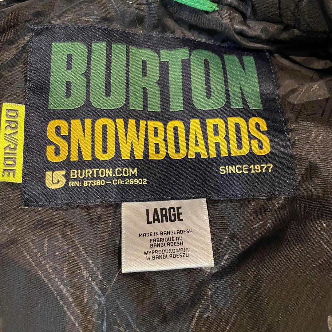 メンズ　スノーボード ウエア　上下セット　バートン　L