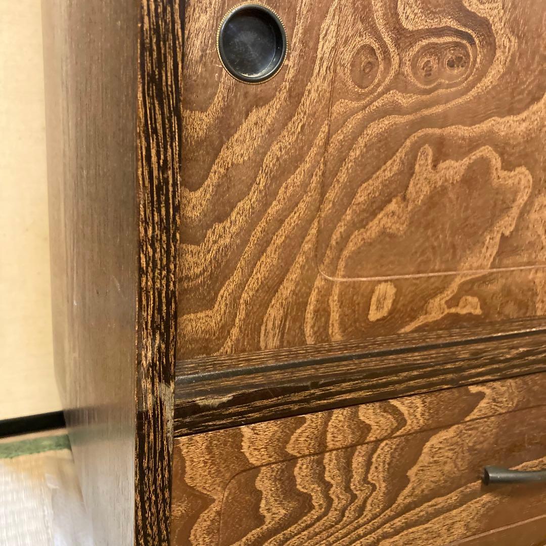 水屋箪笥　茶箪笥　飾り棚　昭和レトロ