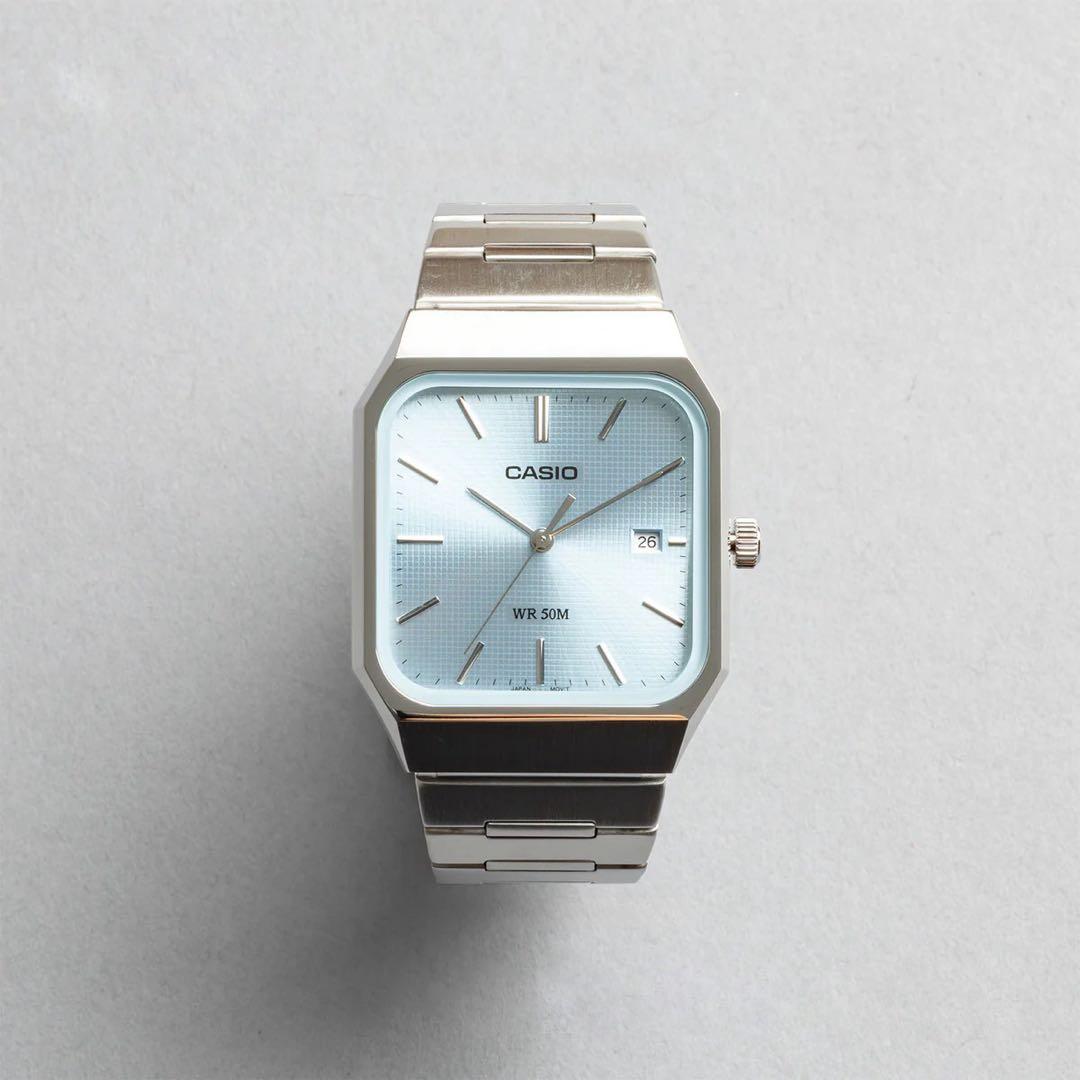 ゆ*ん様 CASIO MTP-B185D 2A2Vアイスブルー【新品・未使用】