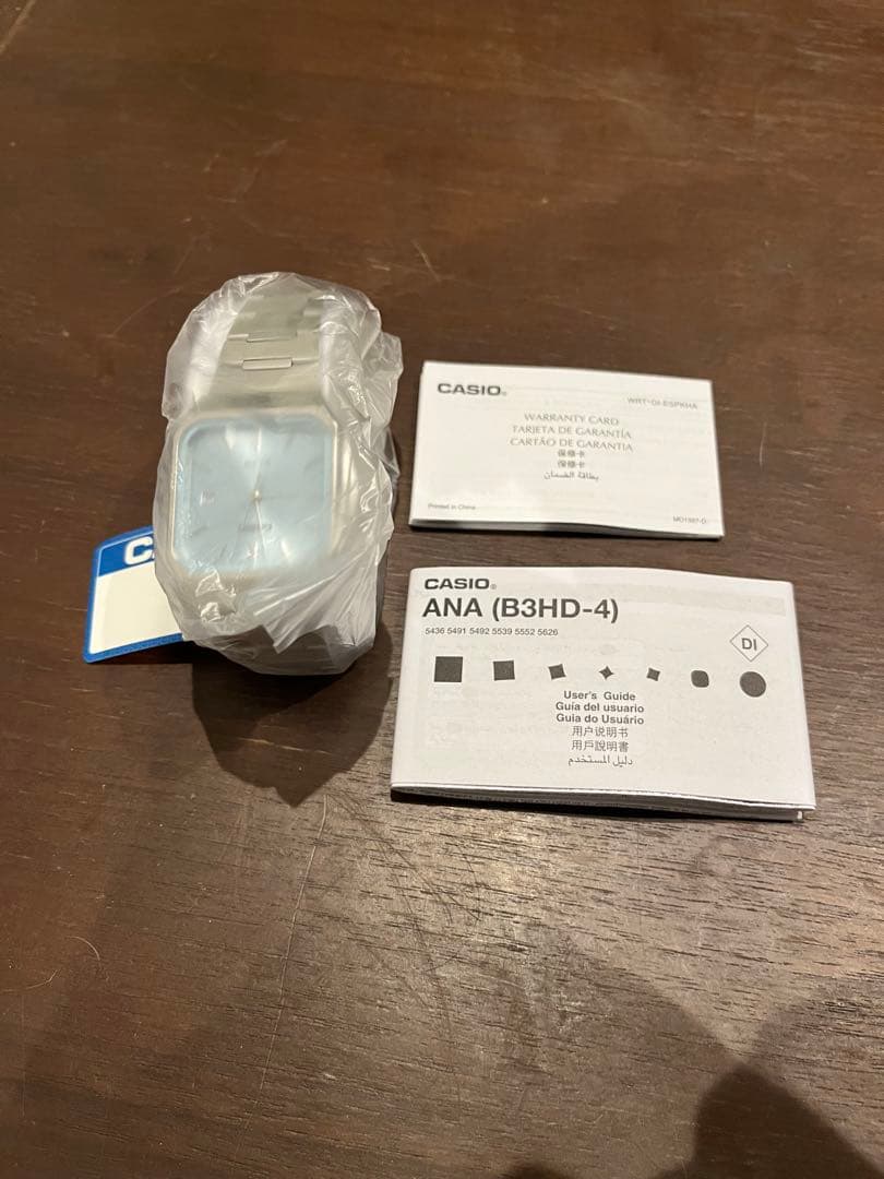 ゆ*ん様 CASIO MTP-B185D 2A2Vアイスブルー【新品・未使用】