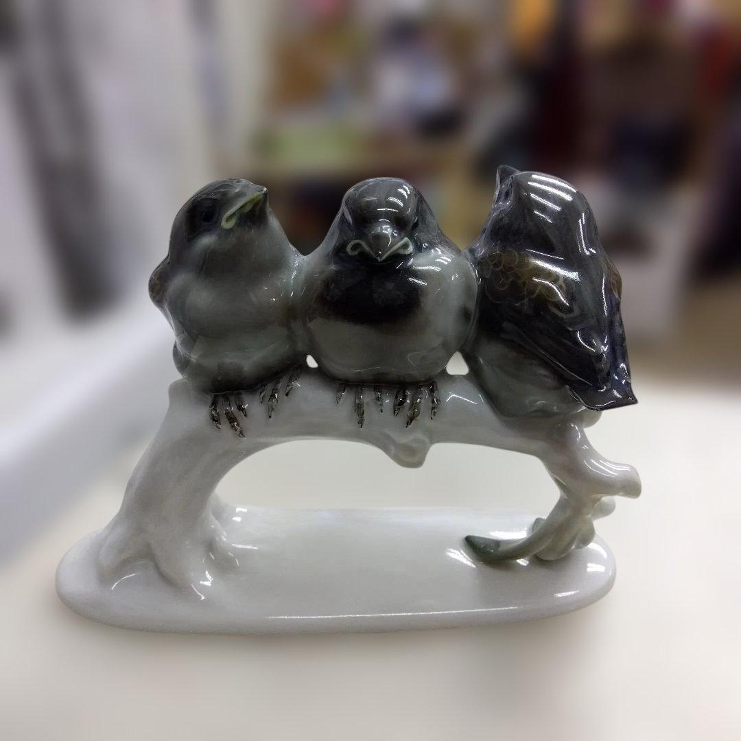 ローゼンタール　小鳥　すずめ　フィギュリン