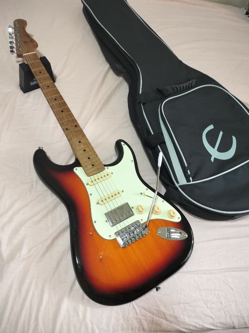 Bacchus バッカス ストラトキャスター サンバースト ケース 初心者最適