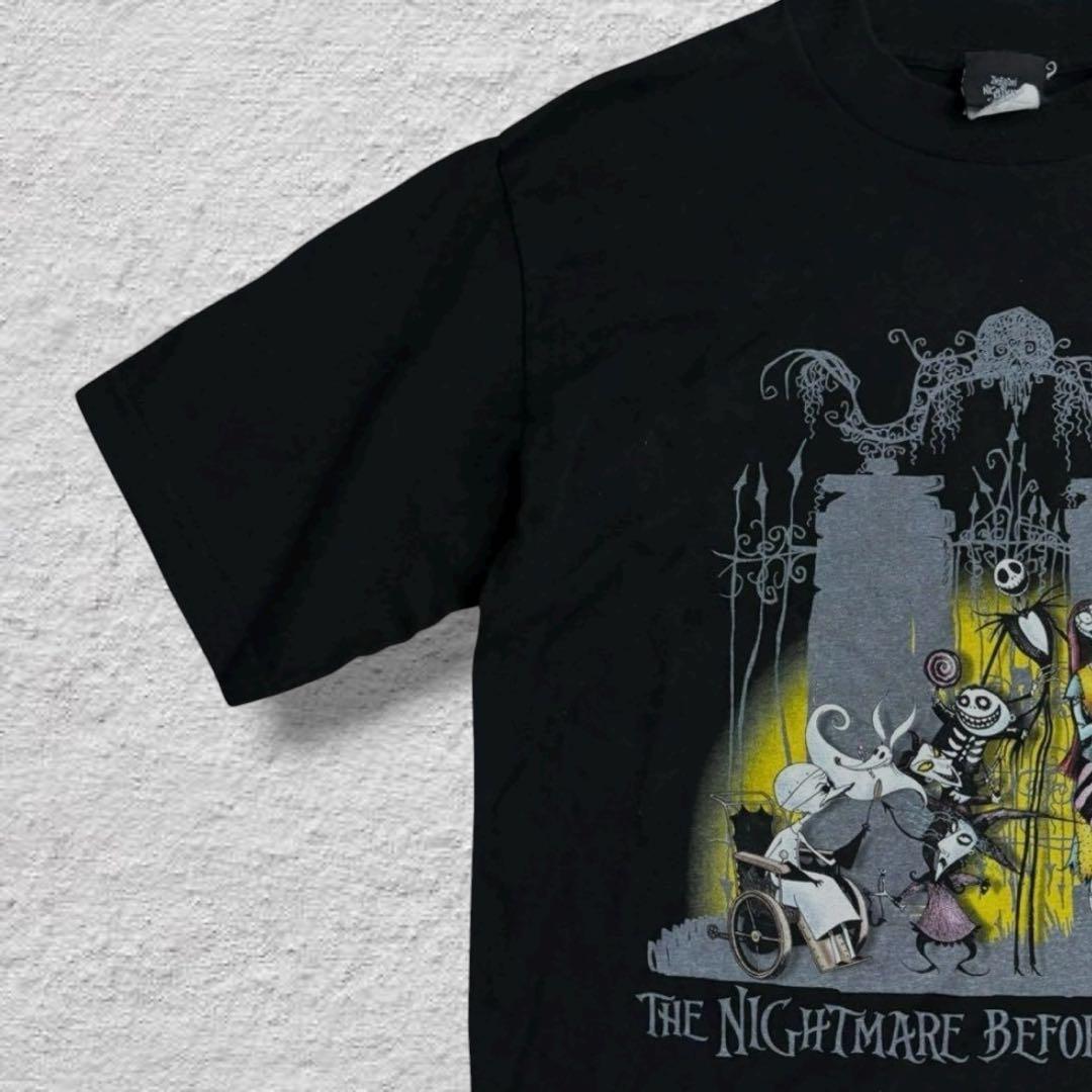 ディズニーナイトメアビフォアクリスマス Tシャツ00sブラックvintage古着