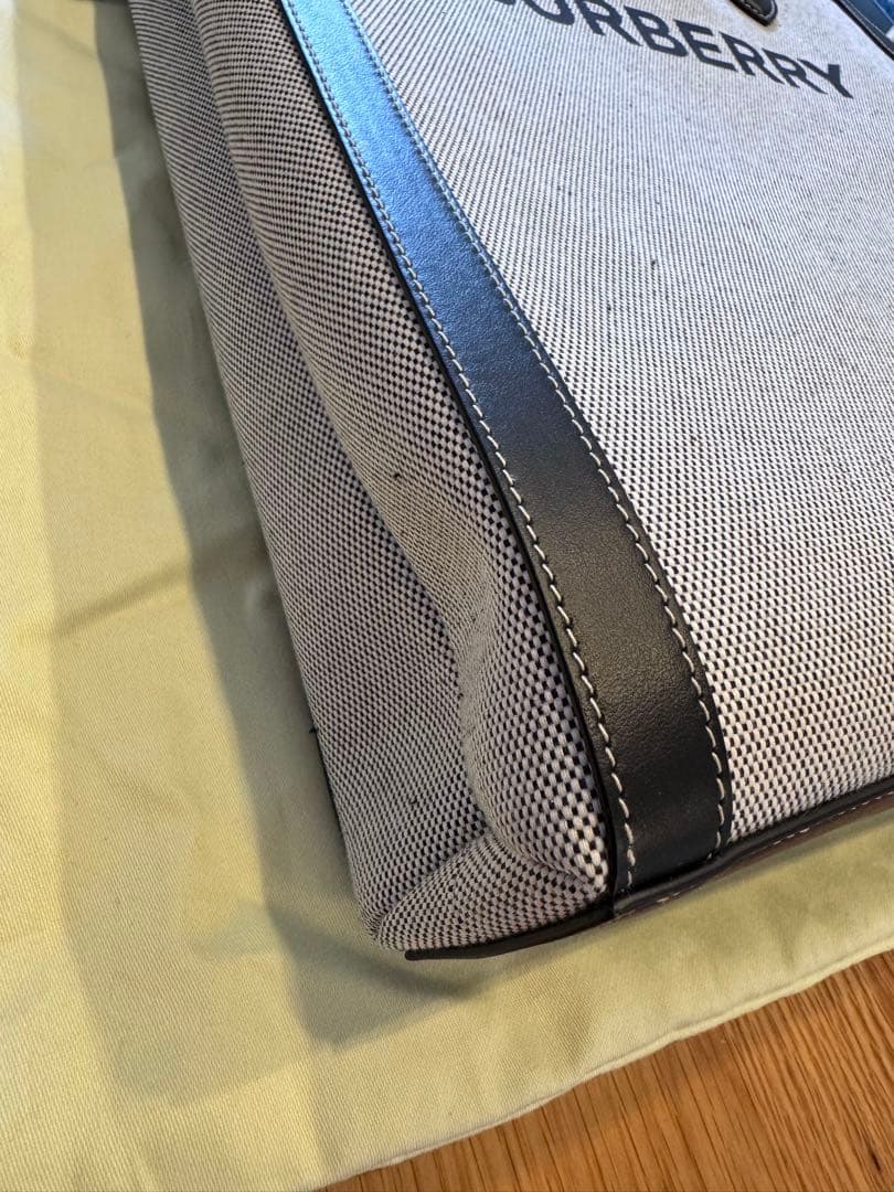 【澤部優】BURBERRY トートバッグ キャンバス