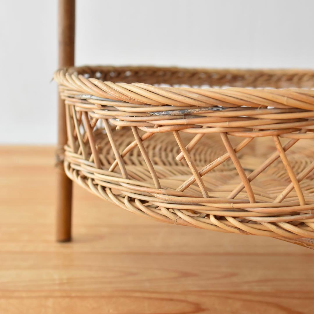 ランドリーバスケット　籐　ラタン　竹　バンブー