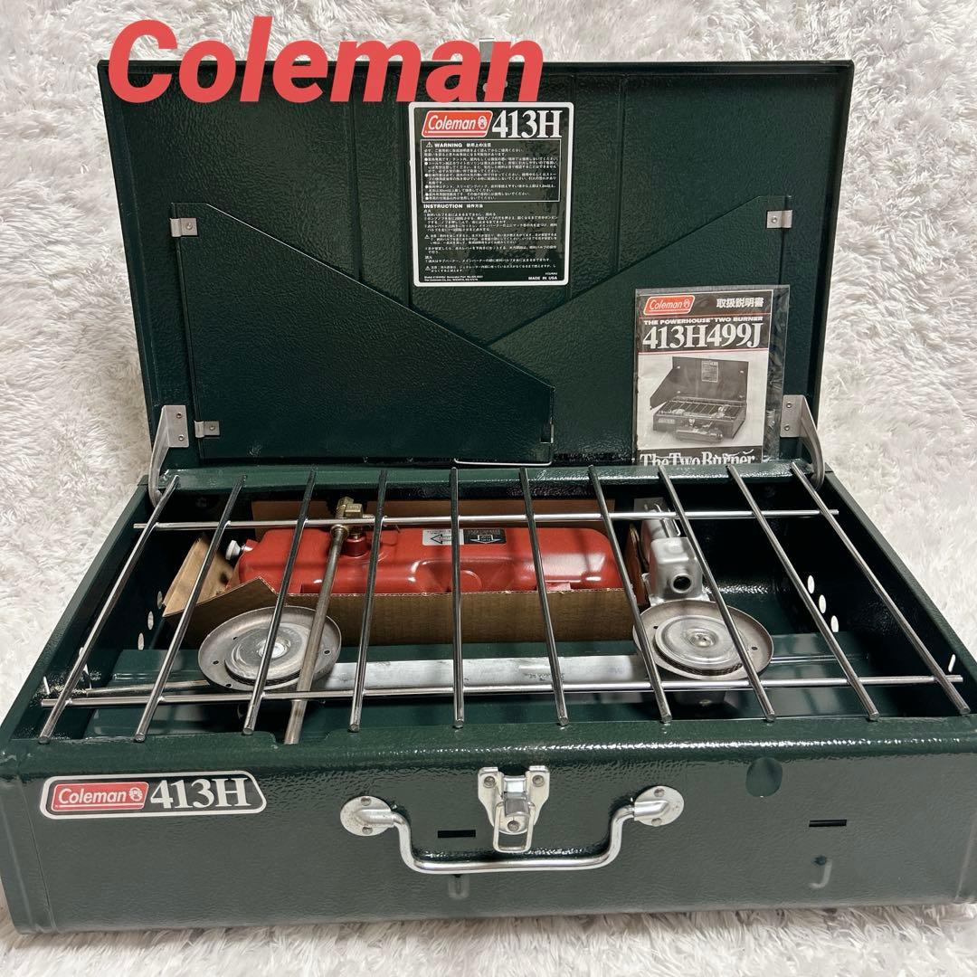 新品✨Coleman 413H499J パワーハウス ツーバーナー コンロ