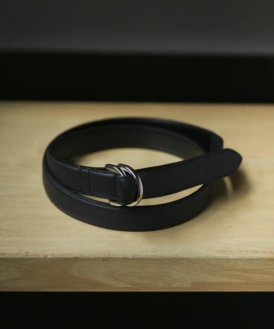 ダブルリングナローベルト by REMY CARRIAT