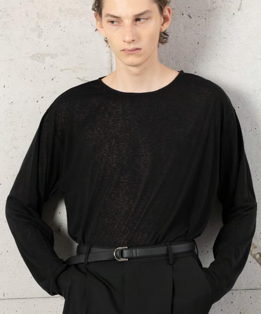 ダブルリングナローベルト by REMY CARRIAT