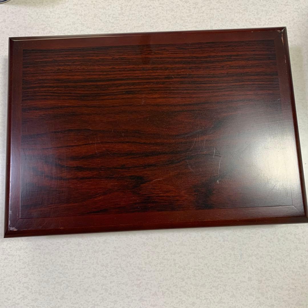 九谷焼 九谷栄峰作 金彩鳳凰文 飾壺 床の間 台付き