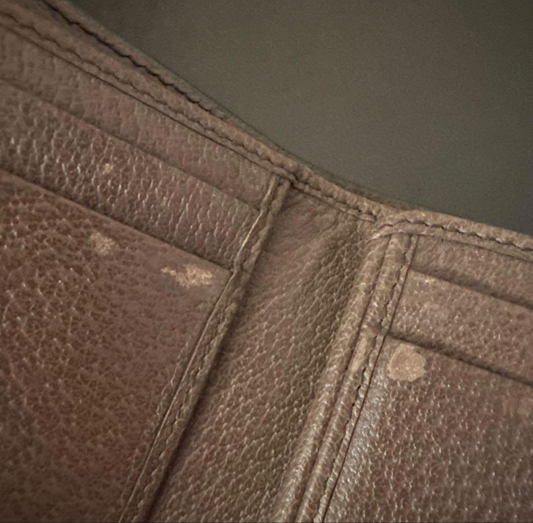 .*.様 オークショングッチGGキャンバス 折り財布 オフィディア シェリーライ