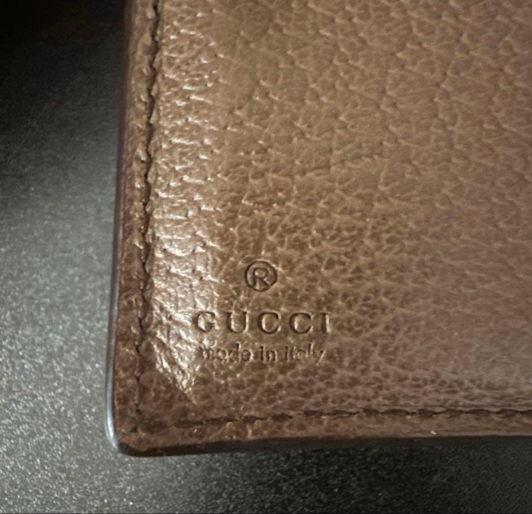 .*.様 オークショングッチGGキャンバス 折り財布 オフィディア シェリーライ