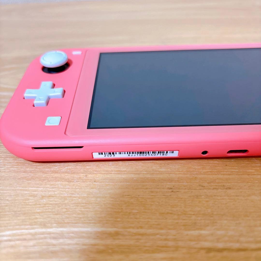 【未使用に近い】2024年1月購入Nintendo Switch Lite 本体