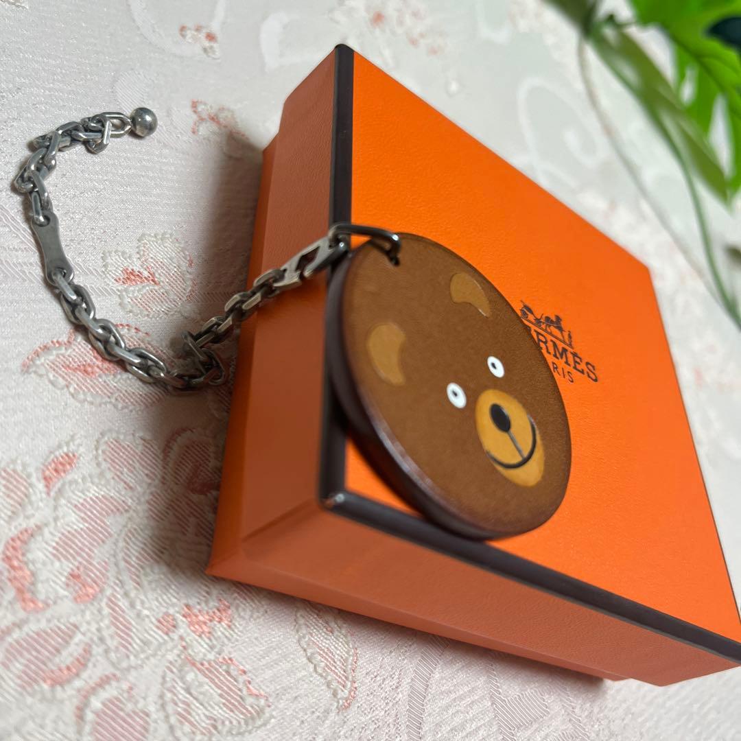 【匿名発送】箱付HERMES エルメス バックキーホルダー ⭐︎アニマルチャーム