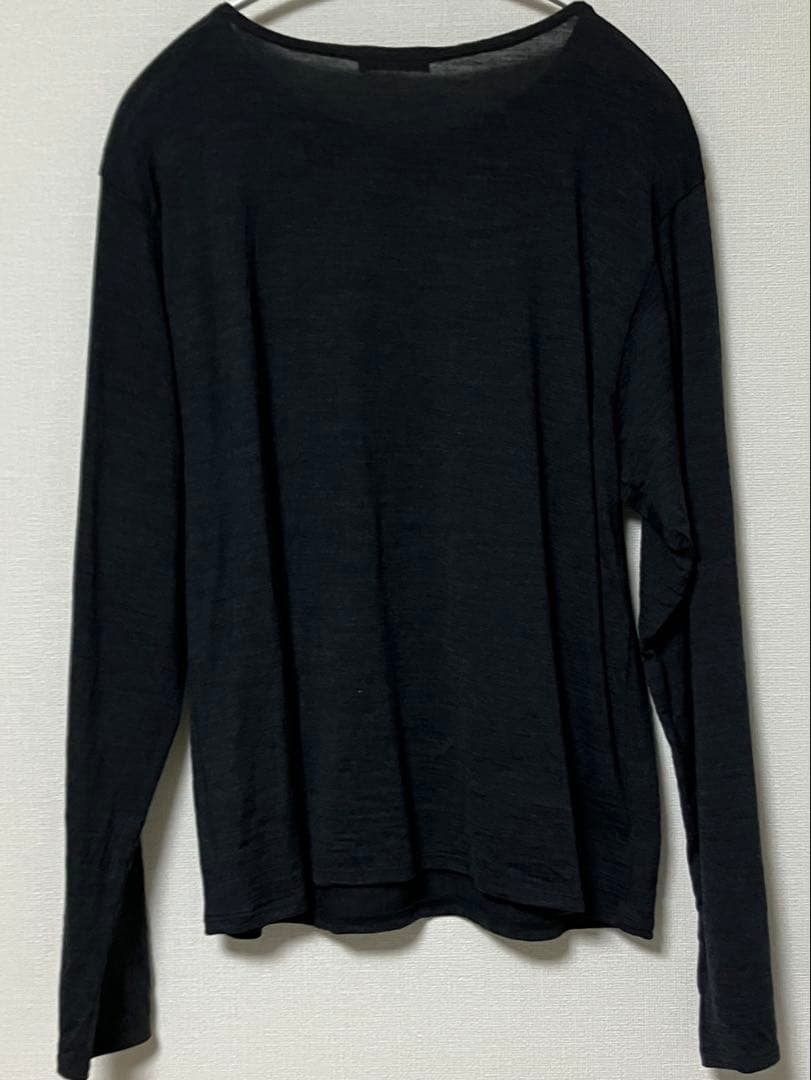 【未使用】 shiun WOOL L/S TEE Sサイズ