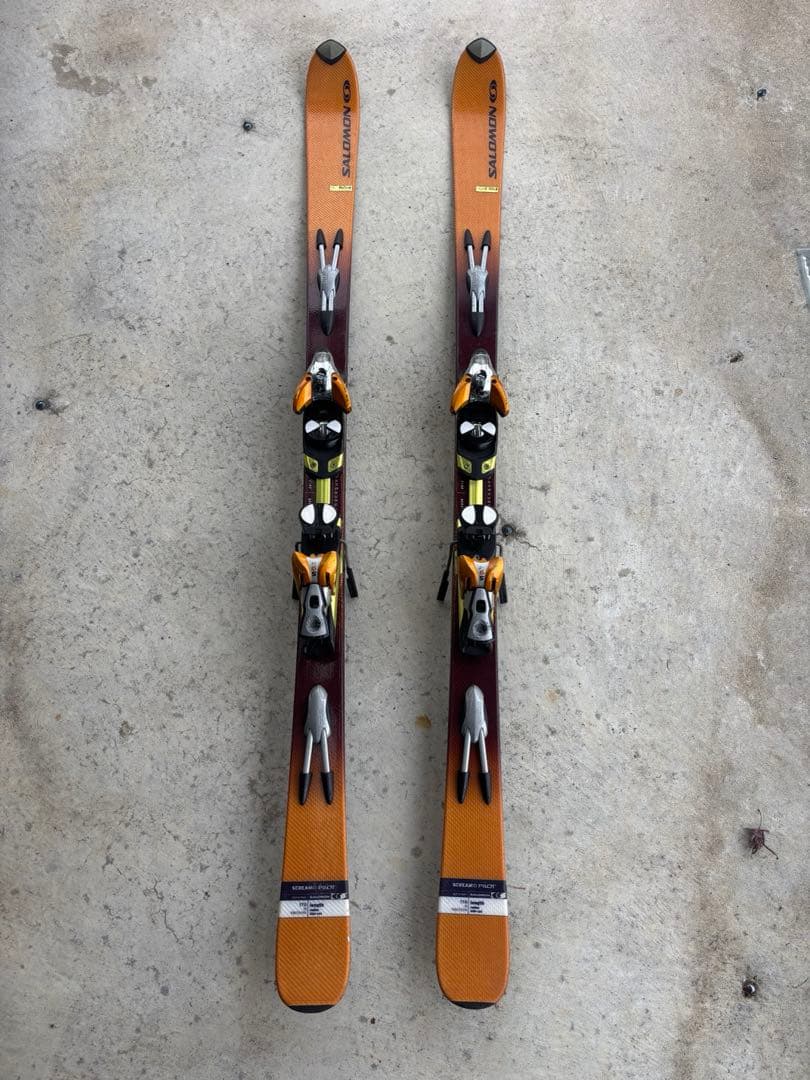 Salomon ☆スキー 板 ☆170☆パイロット☆ビンディング付　DEMO板