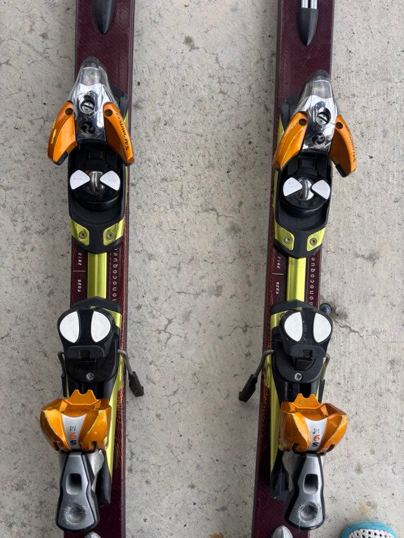 Salomon ☆スキー 板 ☆170☆パイロット☆ビンディング付　DEMO板