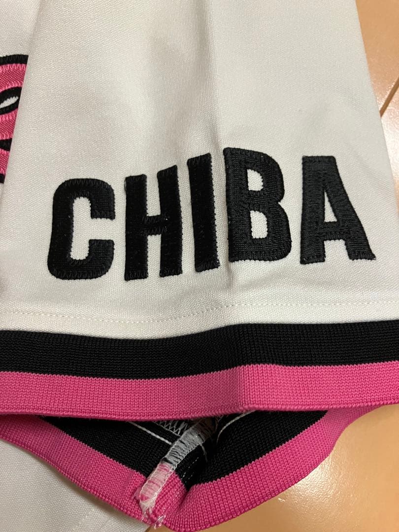 上川誠二　実使用　支給　ユニフォーム　千葉ロッテマリーンズ　初代　ピンク