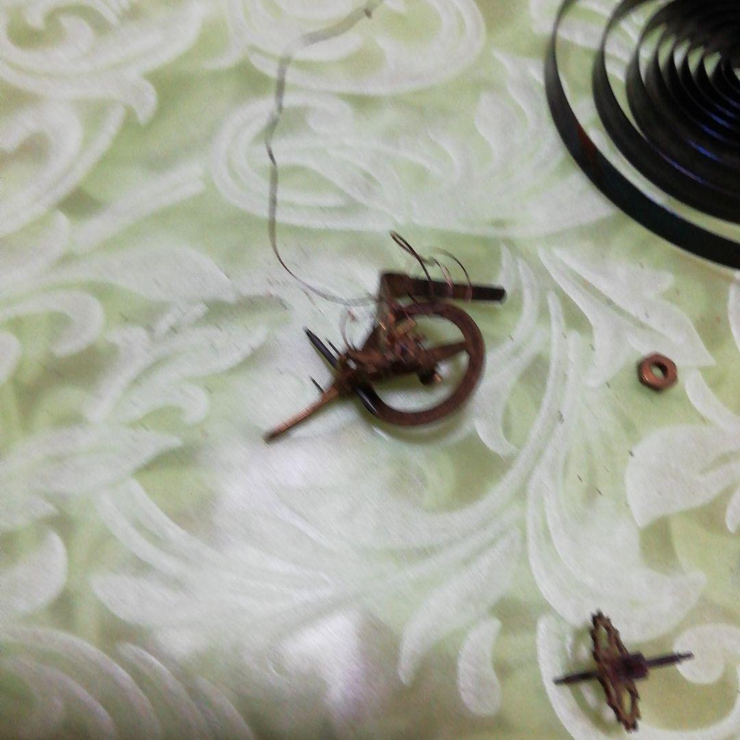 木製 水車小屋 時計 オルゴール ランプ アンティーク