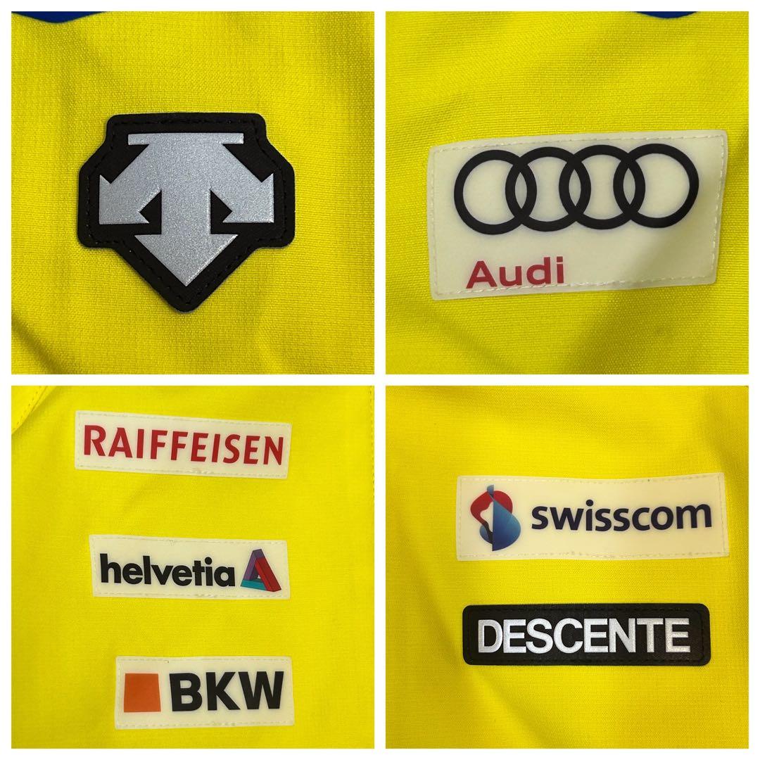 【希少！】DESCENTE デサント スキーウェア 150 スイス代表デザイン