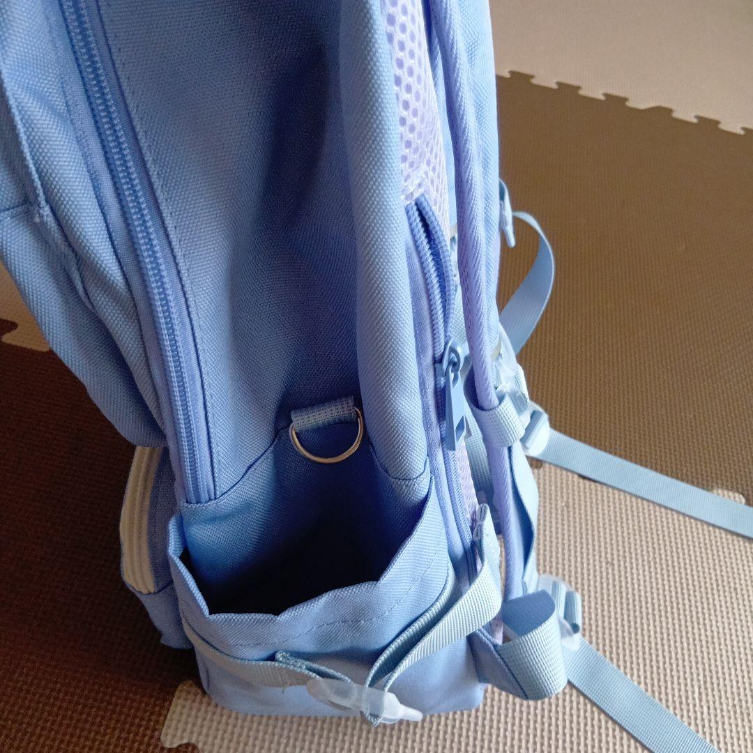 mezzo piano Junior リュックライトブルー 約21L