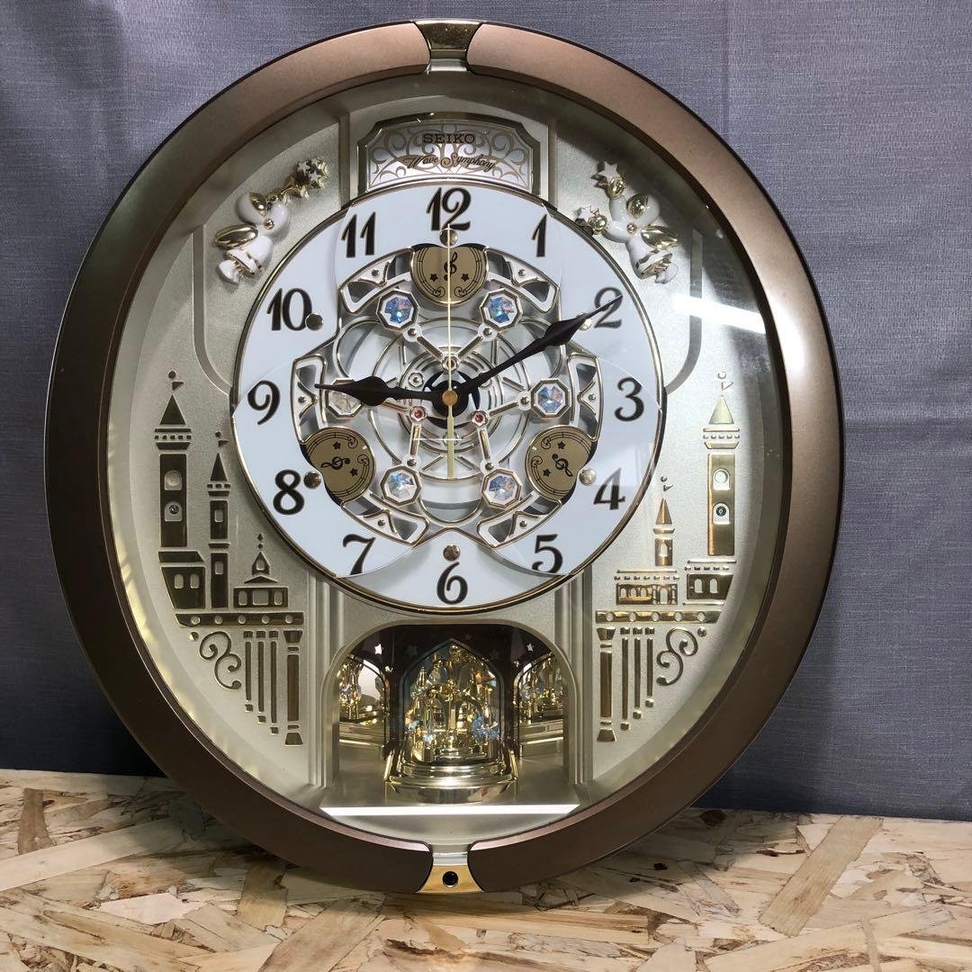 ヒ*ん様 SEIKO Wave symphony 電波からくり時計 RE573B