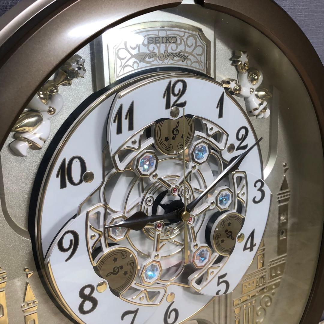 ヒ*ん様 SEIKO Wave symphony 電波からくり時計 RE573B