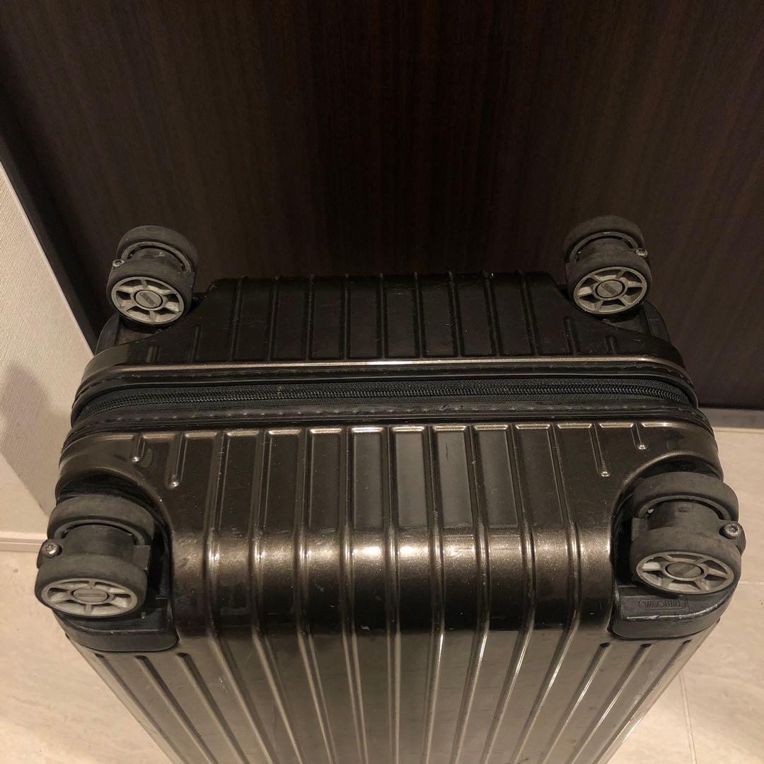 【正規店メンテ済・訳あり】リモワ ルフトハンザ別注 4輪 機内持込可 ブラウン