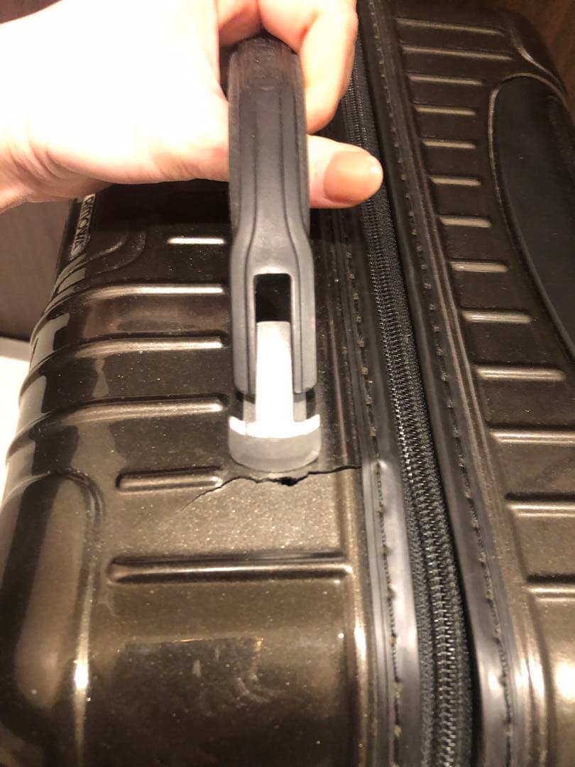 【正規店メンテ済・訳あり】リモワ ルフトハンザ別注 4輪 機内持込可 ブラウン