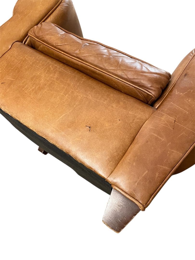 Vintage French Club Chair フレンチクラブチェア レザー