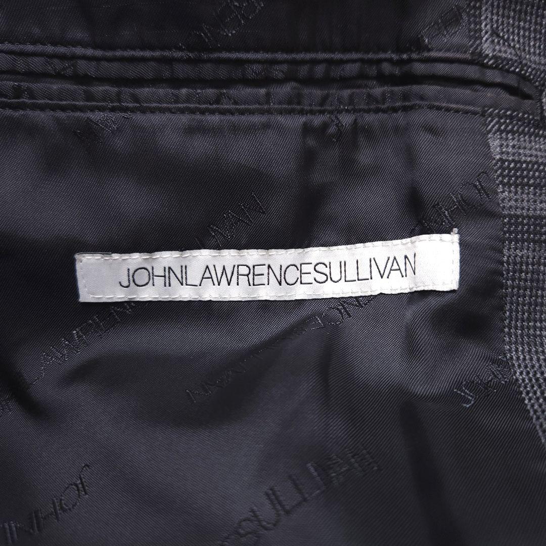 【美品】ジョンローレンスサリバン 比翼 チェック トレンチコート