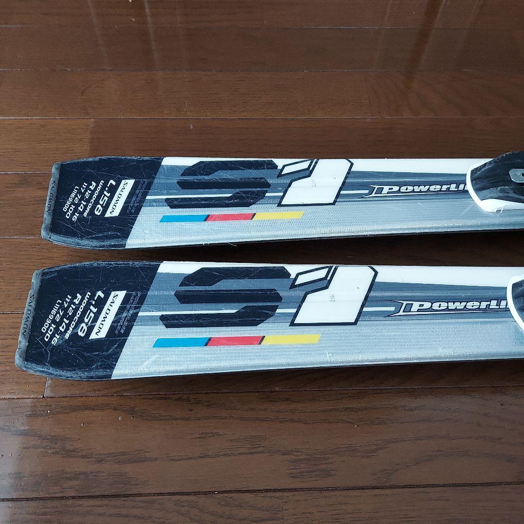 Salomon 24シリーズ　S1スキー ビンディングセット158センチ