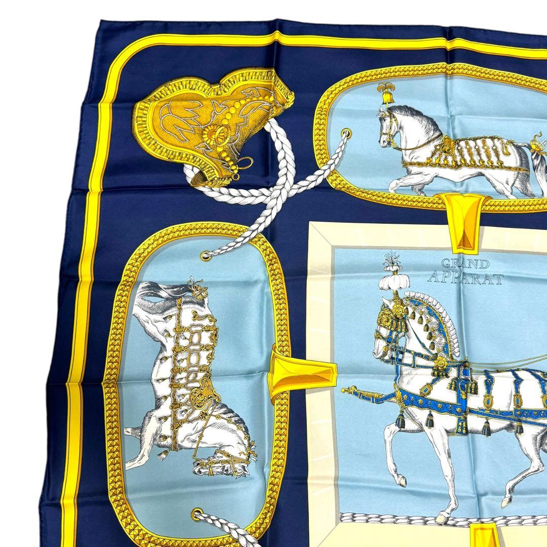 とらこ【極美品】HERMES カレ90 GRAND APPARAT