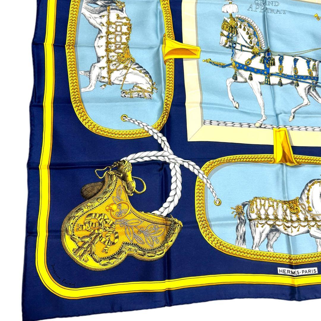 とらこ【極美品】HERMES カレ90 GRAND APPARAT