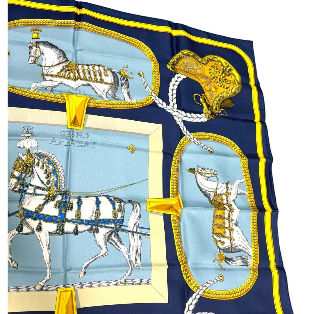 とらこ【極美品】HERMES カレ90 GRAND APPARAT